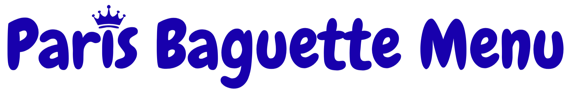Paris Baguette Menu Logo