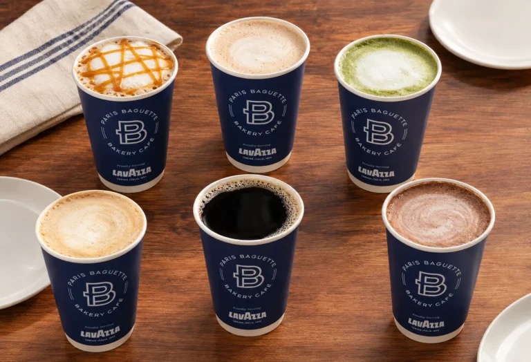 Paris Baguette Hot Beverages Menu