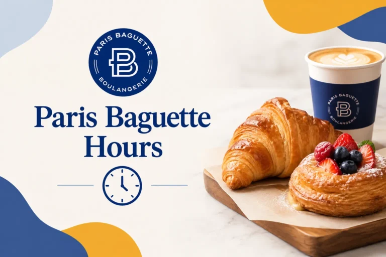 Paris Baguette Hours USA - Paris Baguette Menu